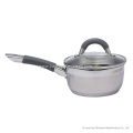 Stainless Steel Soup Pot with Glass Cover